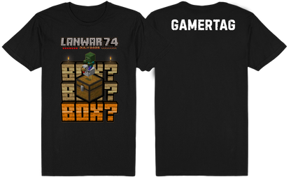 Lanwar 74 Tee - Black
