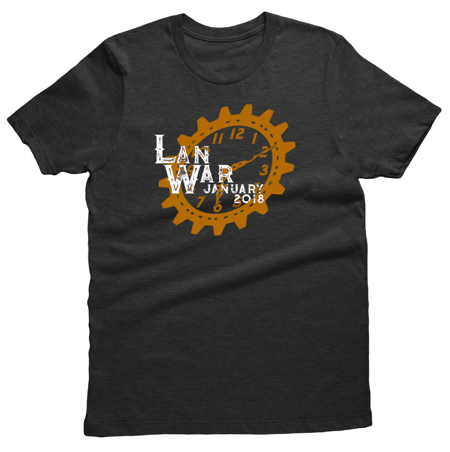 Legacy Lanwar Clock Tee - Graphite Blend