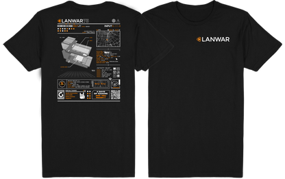 Lanwar 75 Tee - Black