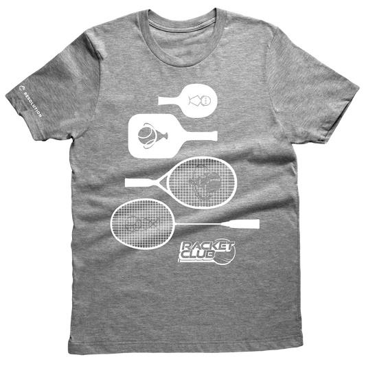 Racket Club Tee - Gray